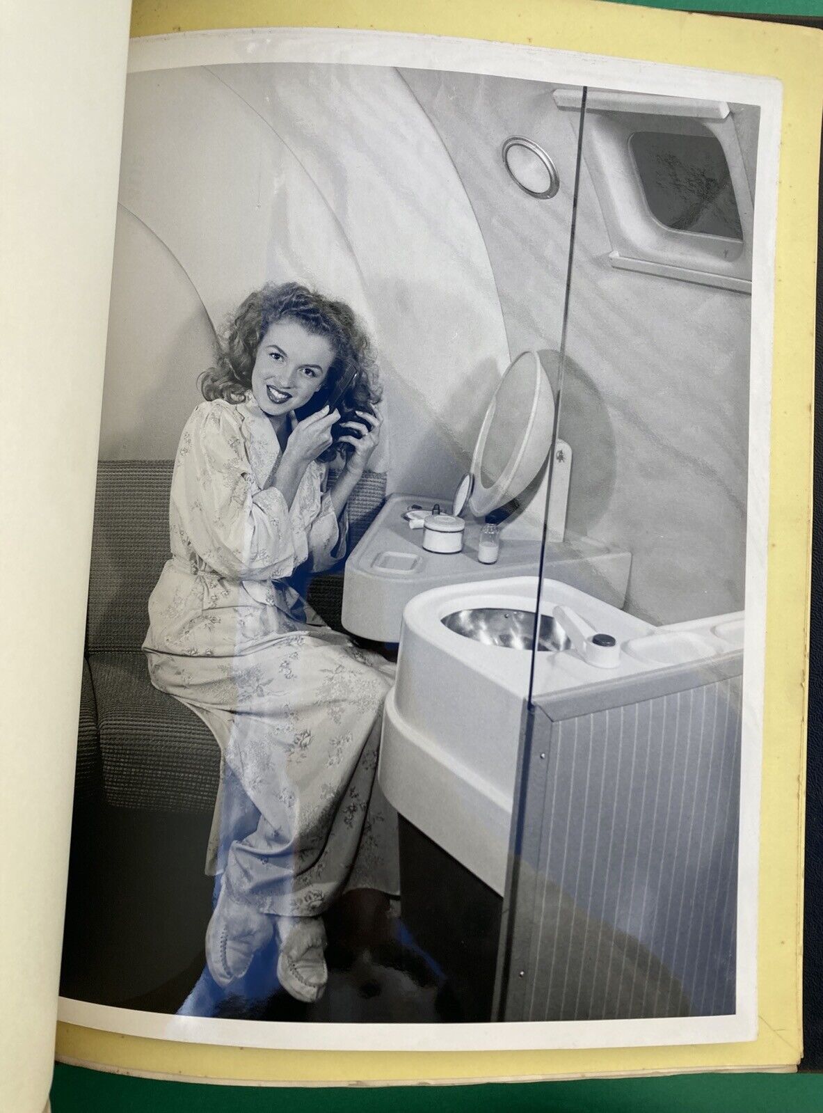 Marilyn Monroe Original 1945 B/W Photos Kronquist in Album Douglas Aircraft DC 