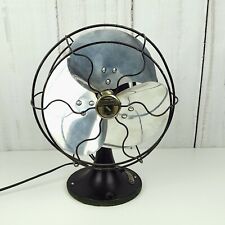 1930's Antique Working Graybar Electric Company 8.5-inch 3 Blade Oscillating Fan picture