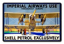 IMPERIAL AIRWAYS USE SHELL PETROL 18