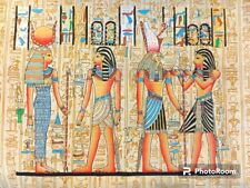 The beauty of ancient Egypt with this Pharaonic papyrus, handcrafted picture